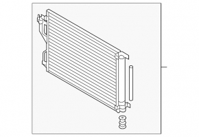 Kia Sportage 2020-2022 2.4 AWD Air Conditioning Radiator Condenser