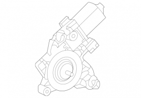 Window lifter with motor front right Mercedes GLC 16-22
