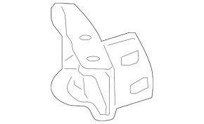 Right TV bracket for Mercedes CLS-class C218 12-18