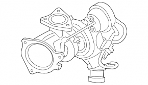Turbo Ford Escape mk3 13-16 1.6T 76k
