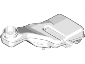 Reservoir for GTZ Lincoln MKZ 13-20 hybrid