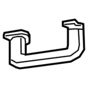 Ceiling handle rear left Lincoln MKC 15-16 beige