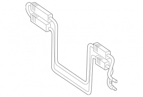 Mercedes W221 Power Steering Cooling Pipe