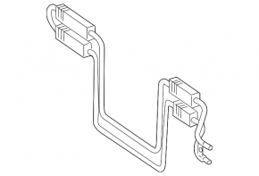 Mercedes W221 Power Steering Cooling Pipe