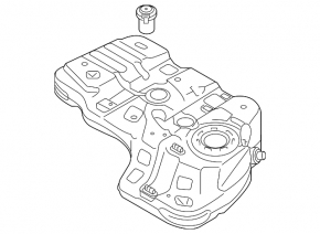 Fuel tank Kia Sorento 16-18