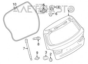 Naked tailgate Mitsubishi Outlander Sport ASX 10-17