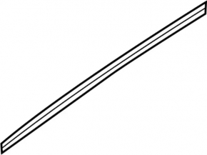 Upper rear right door molding for Infiniti JX35 QX60 13-20