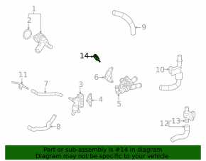 Coolant Temperature Sensor Toyota Camry v70 18-24