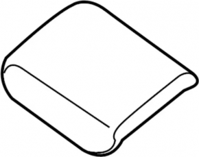 Armrest Infiniti JX35 QX60 13- leather beige