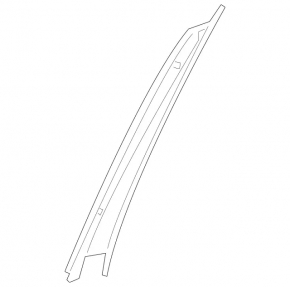 Mercedes W221 front left side door trim