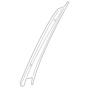 Mercedes W221 front left side door trim