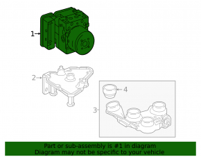 ABS Mercedes GLC 16-19