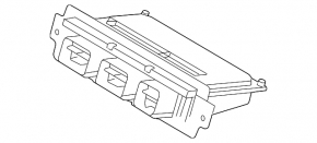Block ECU engine computer Ford Explorer 13-15 sport