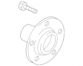 Front left hub Mazda CX-9 07-15