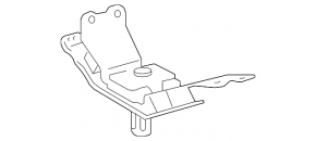Rear engine mount for Lexus LX570 08-21