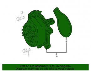 Water pump Toyota Prius 50 16-22