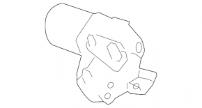 Front wiper motor Mercedes W164 ML