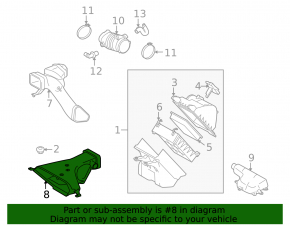 Lexus RX450h 10-15 Air Intake