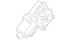 Window lift motor rear right Cadillac ATS 13-18