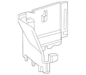 Battery housing front part Mercedes GLA 14-20