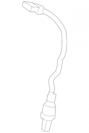 Lambda probe second Volvo XC90 16-22 T5, T8