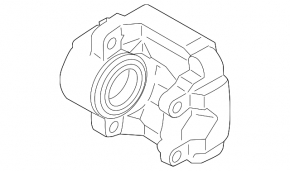 Front left brake caliper assembly for BMW X5 F15 14-18