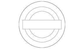 Center cap for Nissan Rogue 23-26 wheels with R19 60mm
