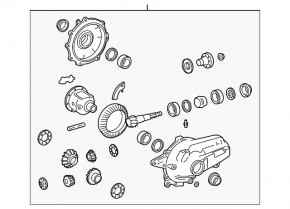 Lexus IS 14-15 Front Axle