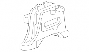 Right engine mount Chevrolet Equinox 18-22 LYX