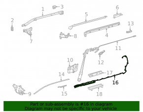 Rear Right Foot Door Opening Sensor Toyota Sienna 22-25