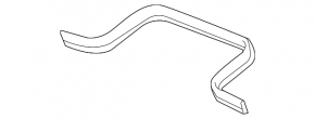 Windscreen wiper grille seal Mercedes W167 GLE 350 450 20-23