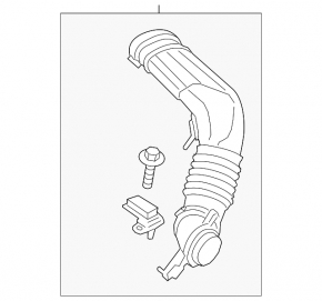 Map sensor housing Ford Escape MK3 13-13 1.6