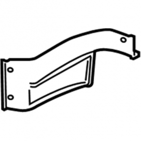 Battery protection bracket Ford Mustang mk6 15- 2.3T