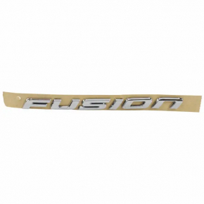 Emblem inscription FUSION trunk lid Ford Fusion mk5 19-20