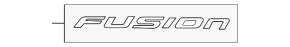 Emblem inscription FUSION trunk lid Ford Fusion mk5 19-20