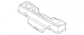 Ford Escape MK4 20-26 tailgate license plate light for camera