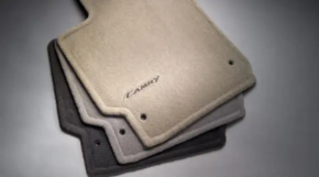 Carpet interior rear left Toyota Camry v40 gray cloth, dry cleanable