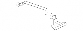 Cooling pipe return tank-head BMW X5 G05 19-23 3.0T