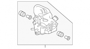 Air resonator for the 13-15 Honda Accord hybrid
