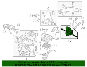 Air resonator for the 13-15 Honda Accord hybrid