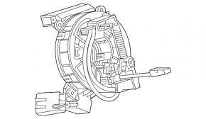 Chevrolet Impala 14-20 steering wheel cable without steering wheel heating