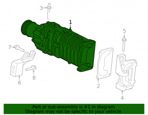 Volvo XC90 16-22 Compressor Assembly 112k