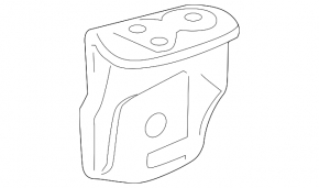 Rear left shock absorber bracket for Toyota Rav4 13-18