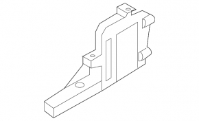 Radiator bracket right lower Audi A7 16-18 3.0