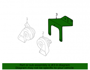 Audi Q7 4L 10-15 Signal Bracket