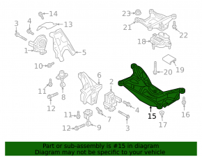 Traverse automatic transmission Audi Q8 19-21 3.0T MHEV