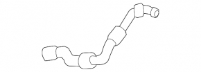Cooling system hose for Audi A3 8V 15-20 2.0T metal and rubber