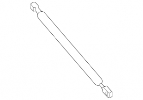 Left tailgate shock absorber Nissan Kicks 21-24
