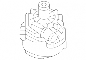 Audi e-tron GT 22-24 battery cooling pump