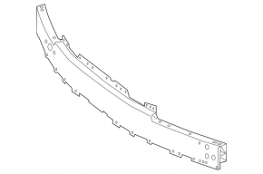 Front bumper reinforcement Mercedes C-class W205 15-21